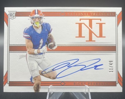 2024 Panini National Treasures Collegiate - Ricky Pearsall #TL-RPE /49 (AU, RC)