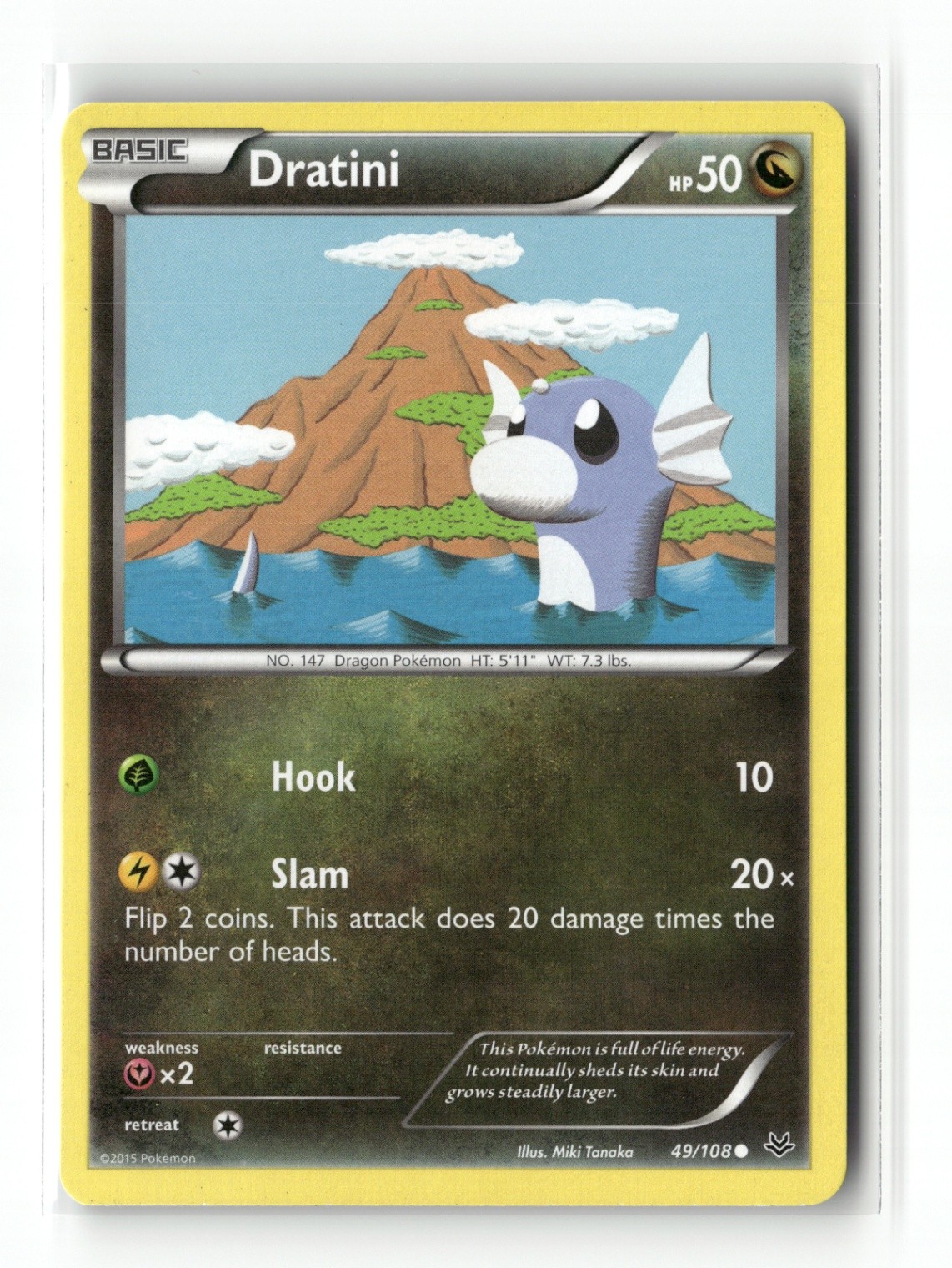 Dratini Common XY - Roaring Skies 49/108 LP