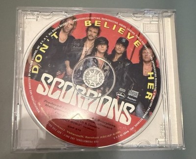 Scorpions Don T Believe Her Picture Cd Single