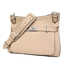 Auth [5pa1326-h] HERMES Shoulder Bag Gypsy Thier 34 Taurillon Clemence Trenc...