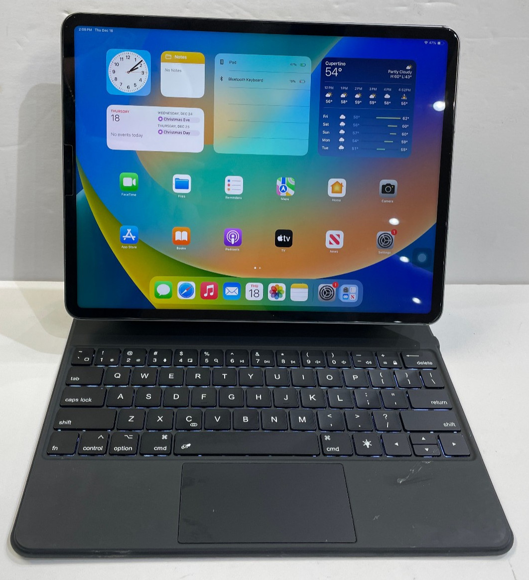 Apple iPad Pro 6th Gen 12.9-inch 256GB, (AT&T LOCKED) WiFi ONLY - Space Gray