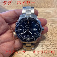 TAG HEUER Aquaracer Calibre 16 Automatic Chronograph Mens Watch Serviced