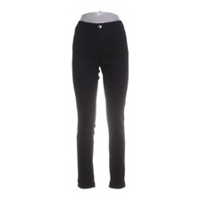 H&M, Jeans, Größe: 40, Schwarz, Baumwolle/Elasthan/Polyester, Einfarbig #BT5