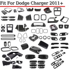 Carbon Fiber Interior Exterior Accessories Cover Trims For Dodge Charger 2011