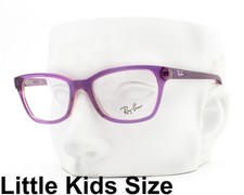 Ray-Ban Kids Eyeglasses RB1591 3944 Crystal Purple 46mm Little Kids Size No Case