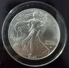 2021 1 oz American Silver Eagle Coin (BU, Type 2)