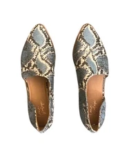 Crown Vintage Snakeskin Flats