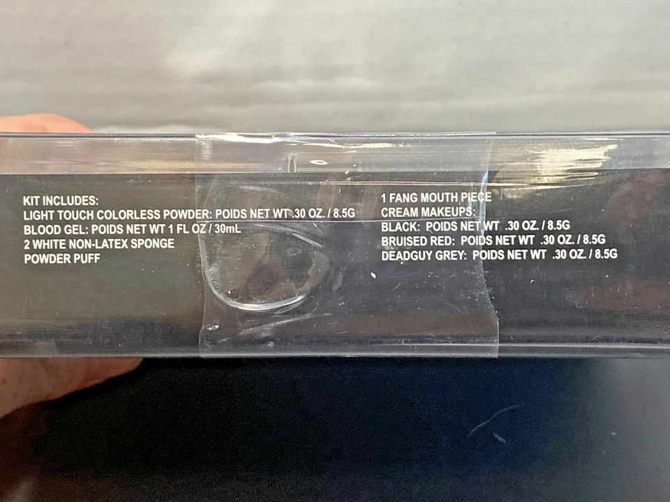 Woochie Kit Completo FX Vampiro Adulto Prótesis Dientes Látex Maquillaje Foto 3 de 3