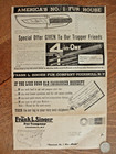 1949 FRANK L. SINGER FUR CO. MASS. FUR PRICE LIST  TRAPS VINTAGE TRAPPING — photo 2