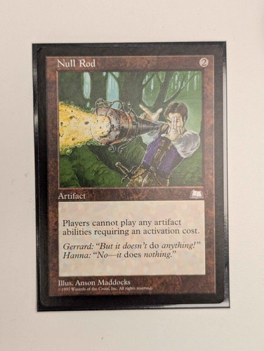 MTG: Null Rod - Weatherlight