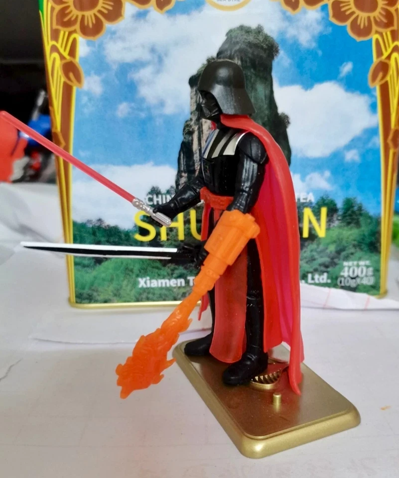 Prototype Star Wars 3.75" Darth Vader Action Figure Test Shot Toy Collection - Image 2 of 4