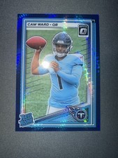 Panini 2025 Donruss Optic Blue Rated Rookie Cam Ward Titans #293