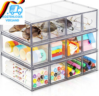 Schreibtisch Organizer Mit 12 Schubladen, Stapelbare Desktop Aufbewahrungsbox Mi