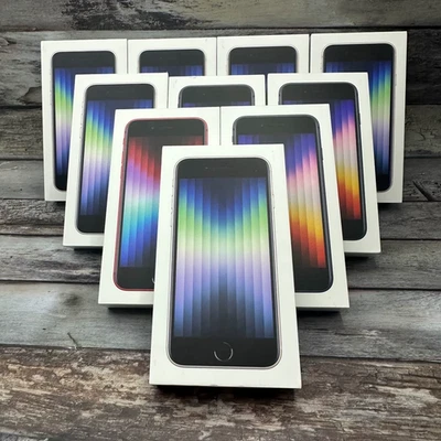 Brand New Sealed Apple iPhone SE 2022 3rd gen 64/128/256GB unlocked All Carriers