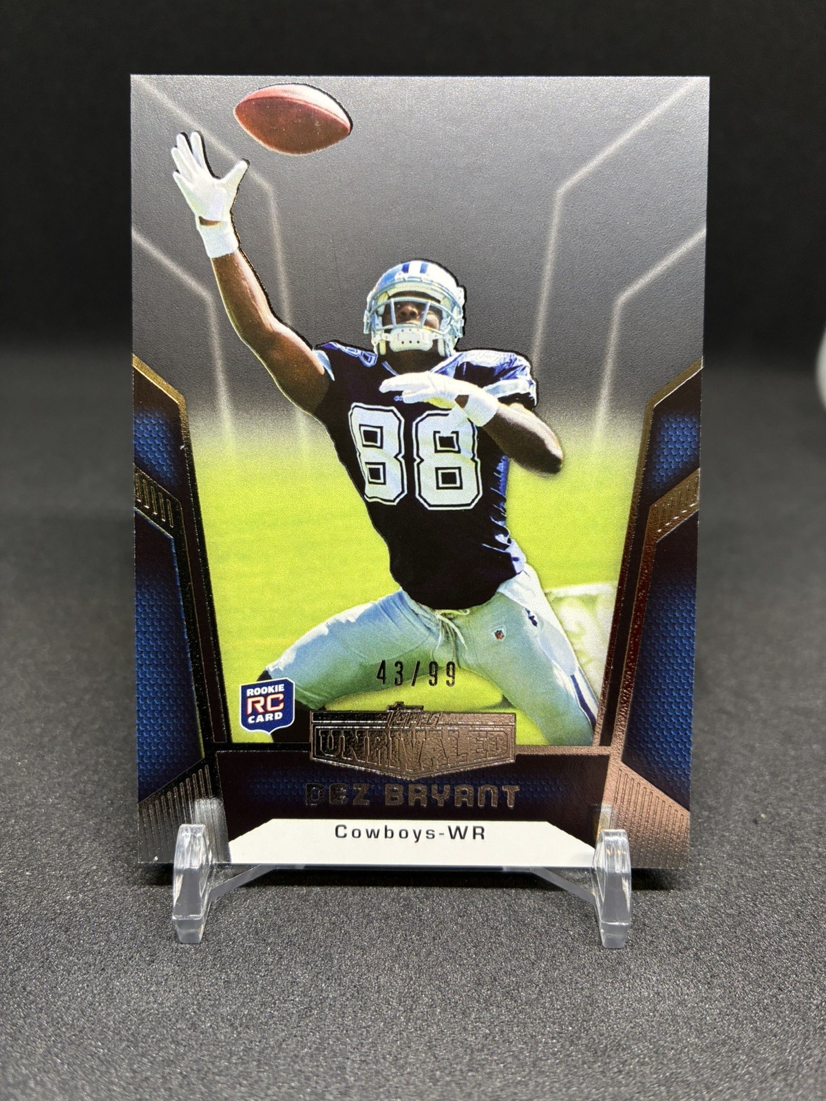 Dez Bryant Topps Unrivaled #129 Black