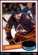 1980 Topps #108 Jack Valiquette Rockies-Hockey 8 - NM/MT