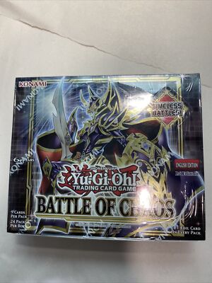 Yugioh Battle of Chaos Booster Box 1st Edition Factory Sealed 24