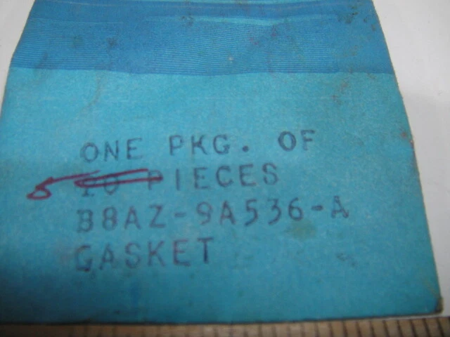 Nuevo de Lote Original Ford 1958 59 Fairlane? Junta de carburador B8AZ-9A536-A Foto 2 de 4