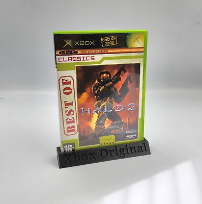 Xbox Original Game Display Halter Ständer Halterung Retro Spielezimmer Lerpo 3D 