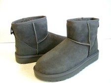 UGG CLASSIC MINI II WOMEN ANKLE BOOTS SUEDE GREY US 6 /UK 4 /EU 37 /JP 23