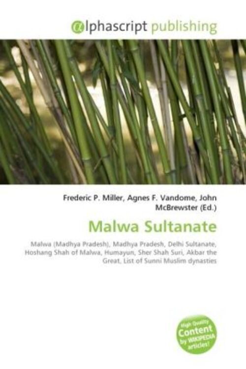 Frederic P. Miller (u. A.) | Malwa Sultanate | Taschenbuch | Englisch