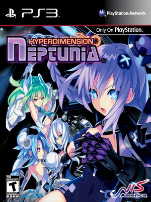 Hyperdimension Neptunia PS3 BOX ART Glossy POSTER Unframed B0313