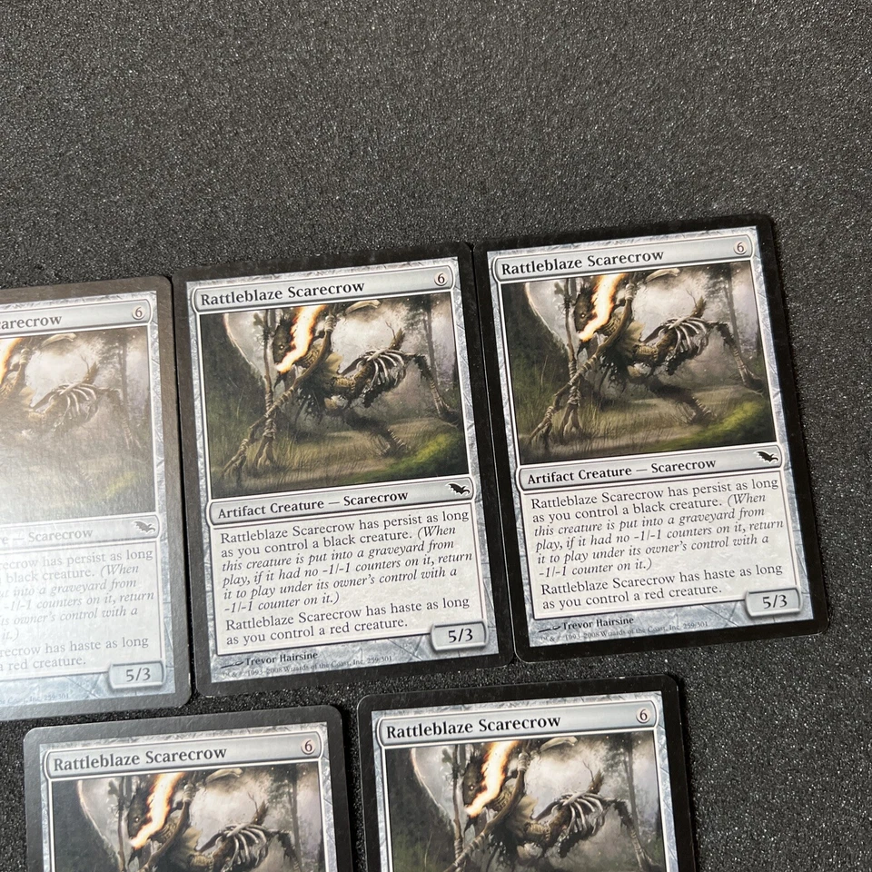 Rattleblaze Scarecrow Magic The Gathering Mtg Artifact Shadowmoor Card 5 - Image 2 of 4