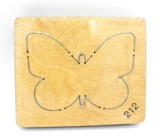 AccuQuilt Butterfly #1 Wooden Die (4.75" x 5.75") NEW SEALED
