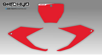 Graphic Decal Stickers Tables Red for Motorcycle FC 250 350 450 2016 2017 2018