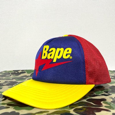Bape Bapesta Trucker Hat Cap A Bathing 