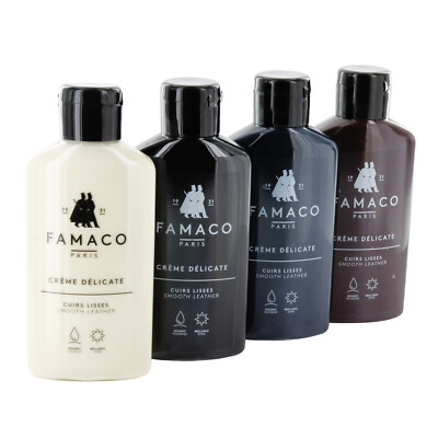 Famaco Creme zarte Ledermilch - nährt Leder & verhindert Risse