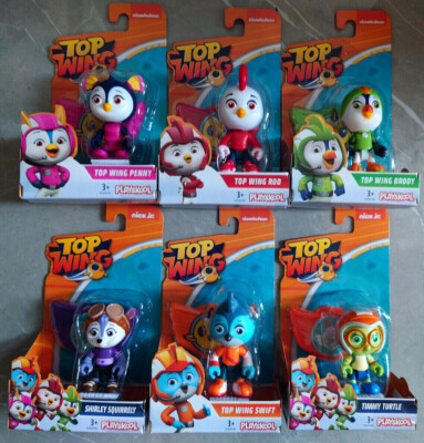 Toy Figures Top Wing Penny Plush Top Wing Character Figure NICK JR