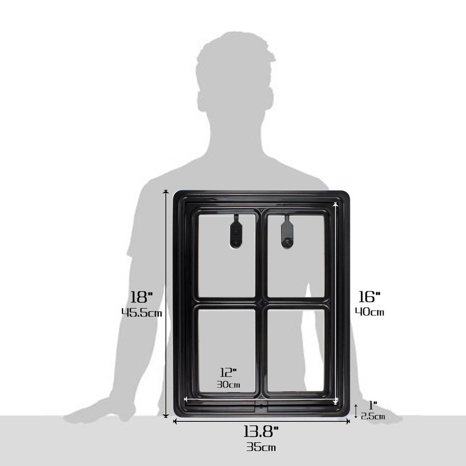 Dog Screen Door, Dog Door for Sliding Door Screen Door for Large Dog