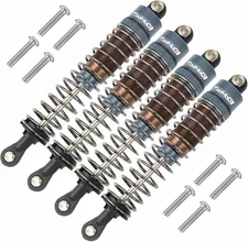 80mm 1/10 RC Oil filled Shock Absorbers kit for Tamiya Bullhead, Super Upgrades
