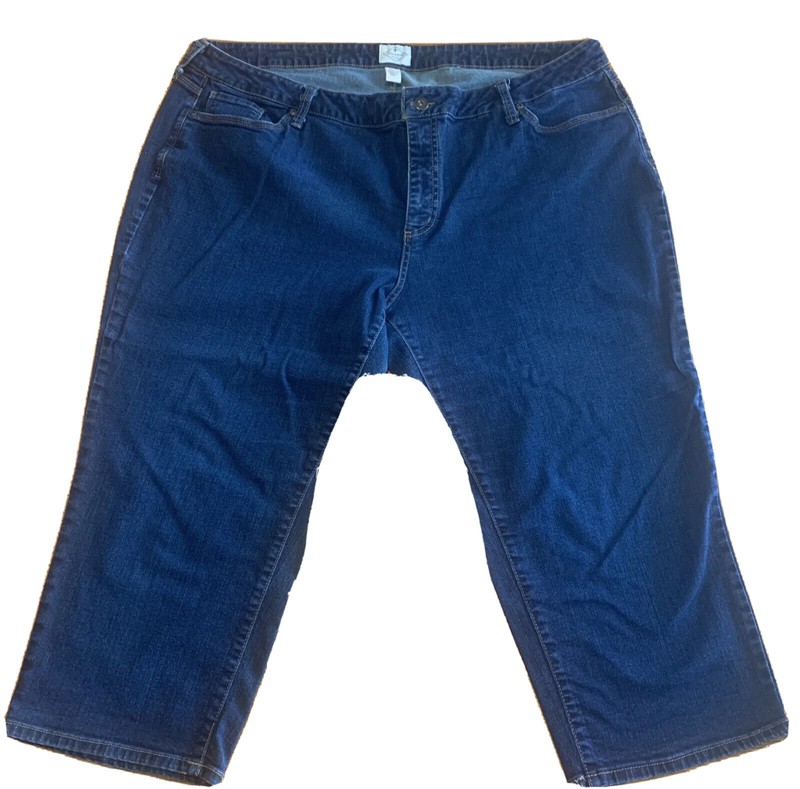 St Johns Bay Capri Jeans Women’s Plus Size 24