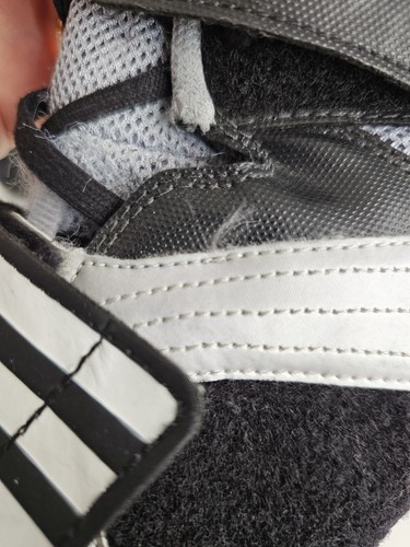 Adidas Extero 2 wrestling boots black grey men's Size UK 14 - Picture 19 of 21