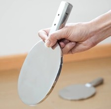 1 PC Solid Stainless Steel Professional Table Tennis Ping Pong Racket Paddle Bat