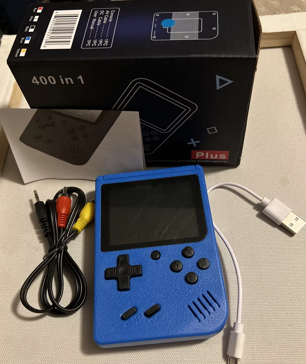 SUP Game Box Plus 400 in 1 Retro Games UPGRADED VERSION mini Portable  Console - Blue, LC-GMBOX-BL, AYOUB COMPUTERS