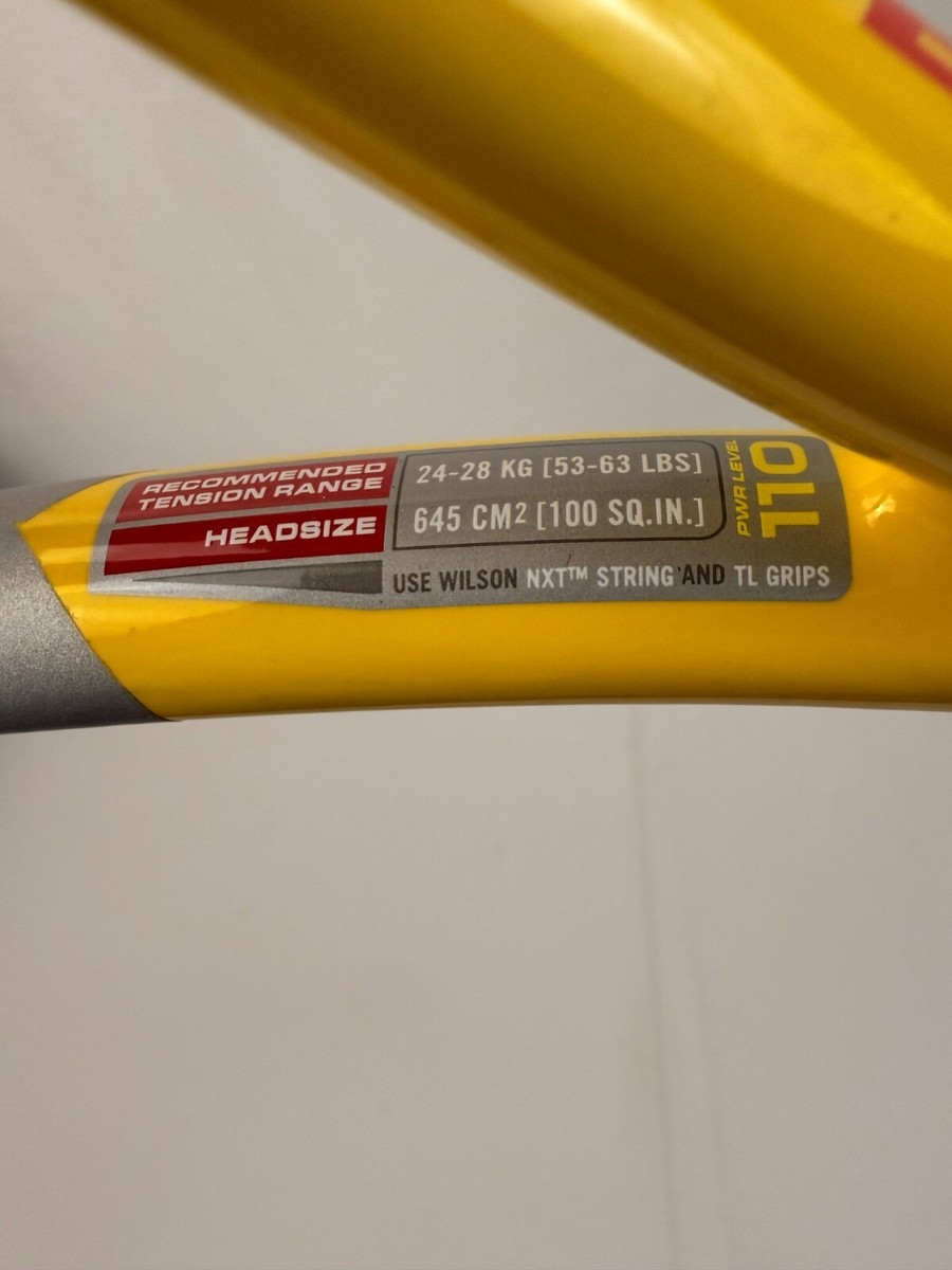 NEW Wilson Hyper Pro Staff 5.1 Surge X 27.5 in, 4 1/2 | eBay