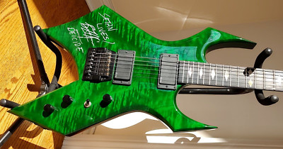 BC RICH WARLOCK GUITAR (LONG POINTS) - OWNED BY BRIAN HOFFMAN of DEICIDE - USA