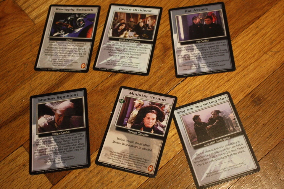 Babylon 5 CCG - Small Lot of Cards - Image 2 of 4