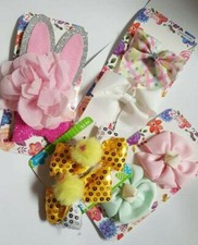 Girls Ribbon Bows with Alligator Clips - Buy 3 free shipping  discounts