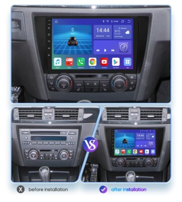 4+64G CarPlay for BMW E90 325i 328i 2005-2011 Android Car Stereo Radio 1280*800