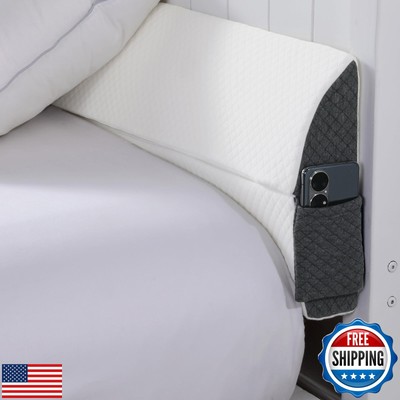HOMBYS Pillow Wedge for Headboard Gap,Mattress Wedge Gap Filler Full Size,Bed