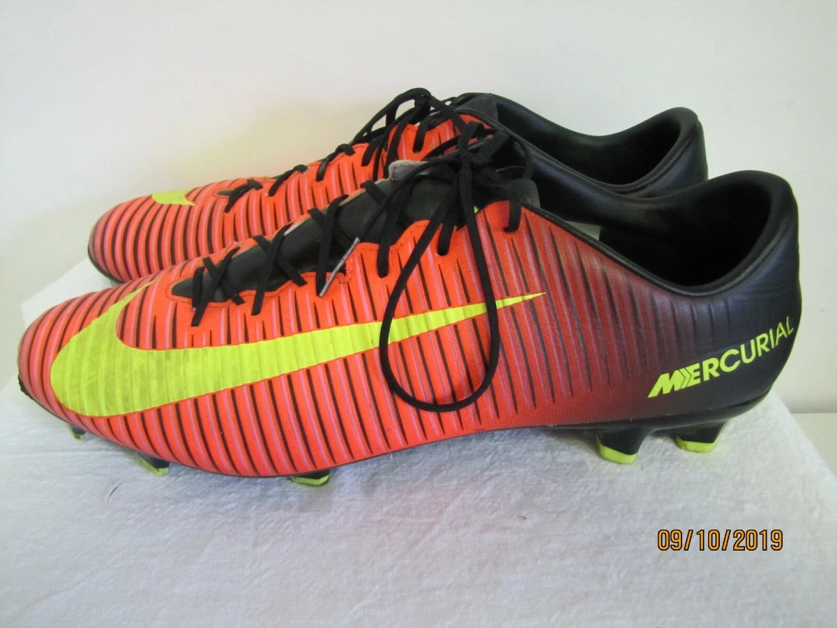 Samuel onaangenaam Rally Nike Mercurial Veloce III 3 FG Men&#039;s Soccer Cleats Black Crimson  847756 870 12 | eBay