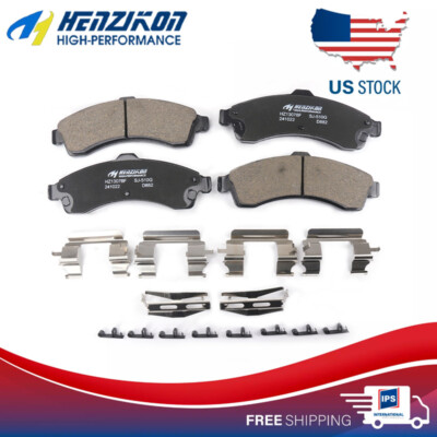 Front Ceramic Brake Pads for Rainier SSR Trailblazer Envoy Ascender Bravada 9-7X