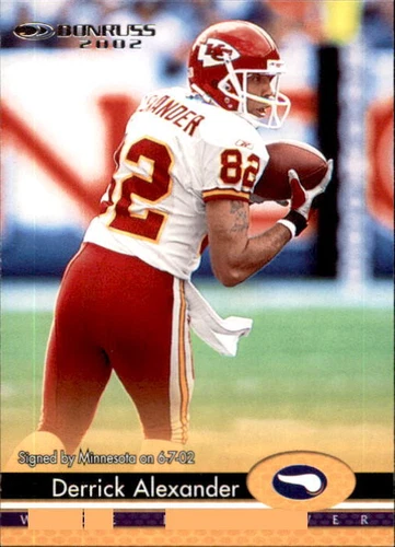 2002 Donruss Derrick Alexander #92