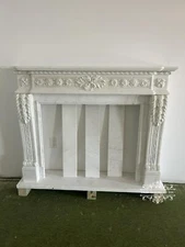 CLASSICAL MARBLE FRENCH STYLE FIREPLACE MANTEL - Z2