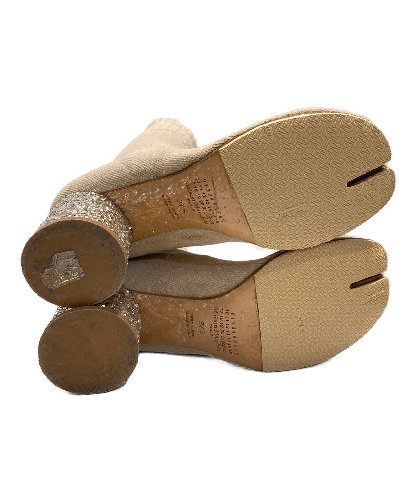 Maison Margiela Knit tabi boots Size 37.5/7.5 Sock Boot women Heels cold  weather