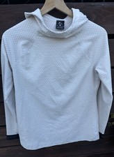 Nike Women s Beige Running Layer Hoodie Size M